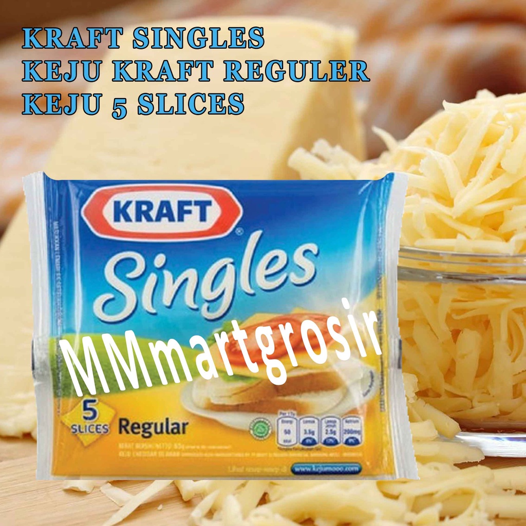 Kraft / Singles / Keju Lembaran / Isi 5 slices