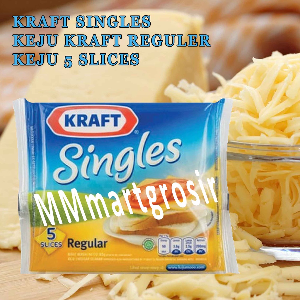 

Kraft / Singles / Keju Lembaran / Isi 5 slices