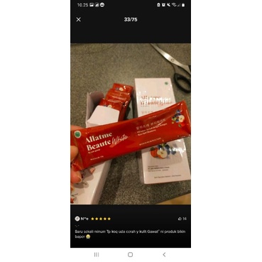 cello Allatme beauty whaite infus putih kulit original 100%