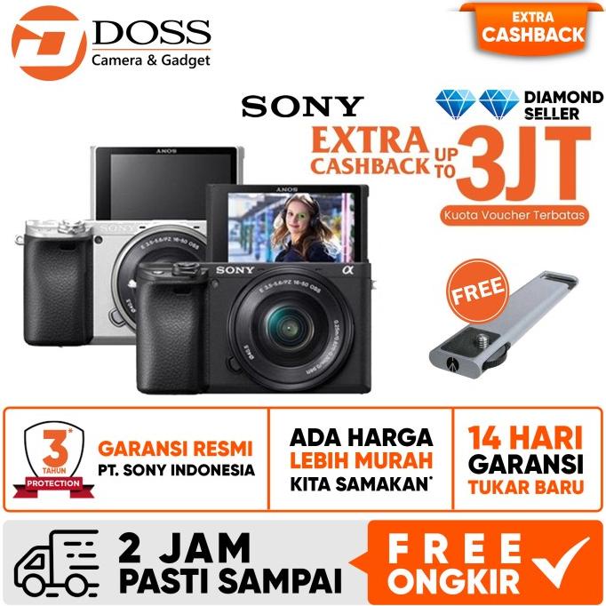 Sony Alpha a6400 Mirrorless kit 16-50mm / Kamera Sony A6400