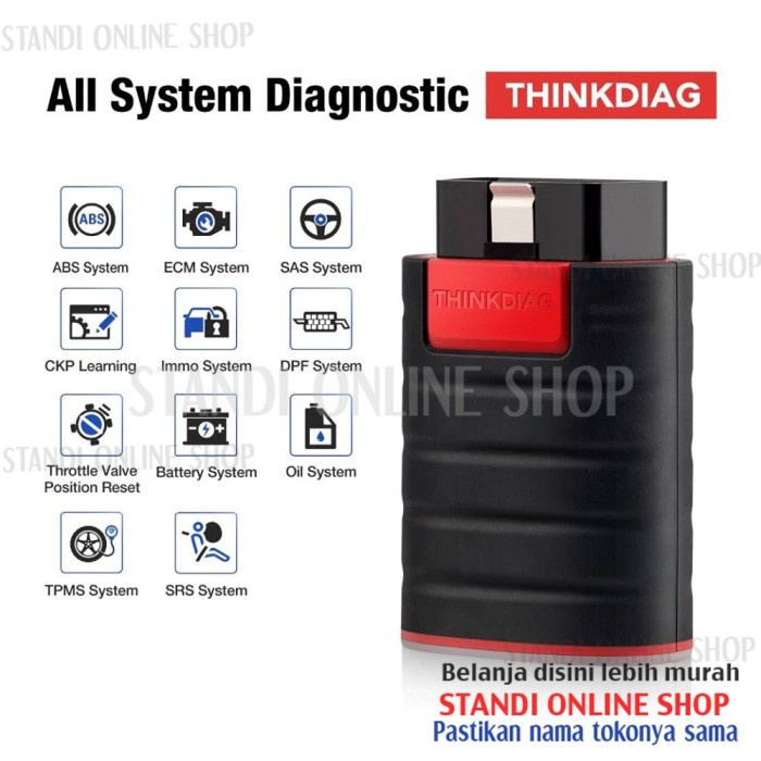 Original Thinkdiag Software Diagzone PRO Semua Merk Mobil Scanner OBD2