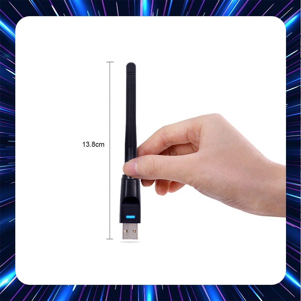 USB Wifi Set Top Box MT7601 Dongle STB Adapter Antena Wifi PC Laptop