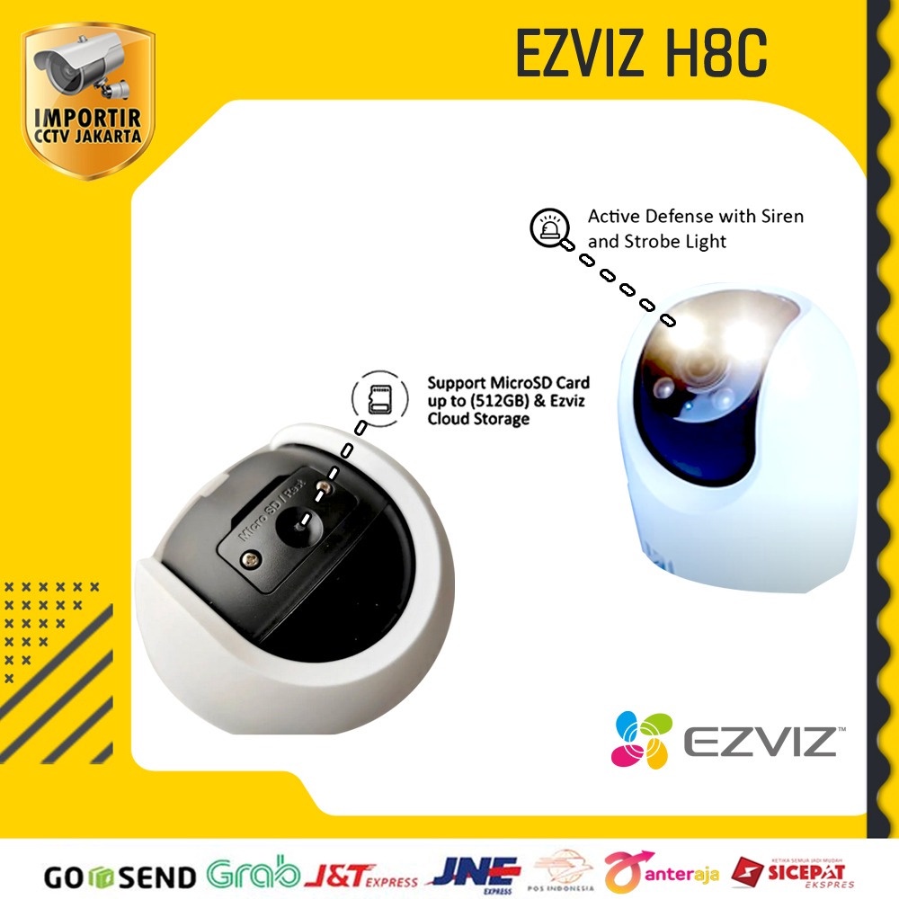 CCTV PT WIFI CAMERA EZVIZ H8C