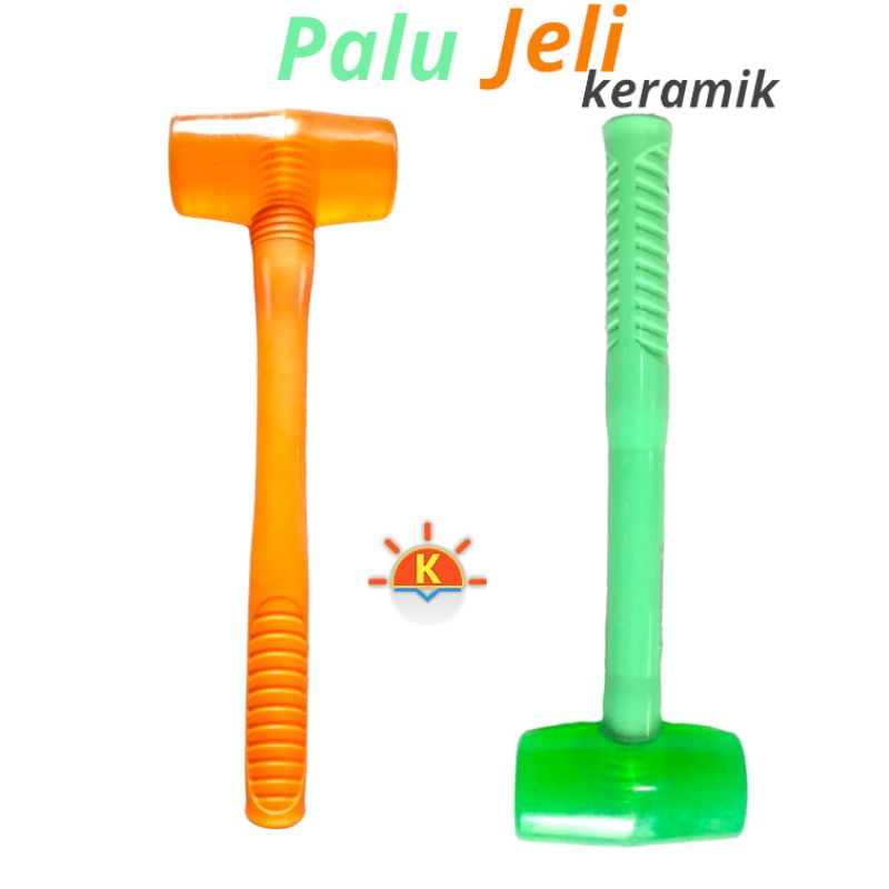 Palu keramik jelly karet