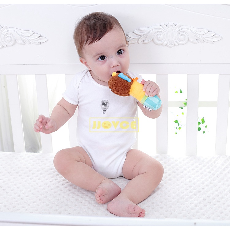 TweedyToys - Boneka Bayi JJOVCE / Mainan Bayi Rattle Stick / Mainan Genggam Bayi