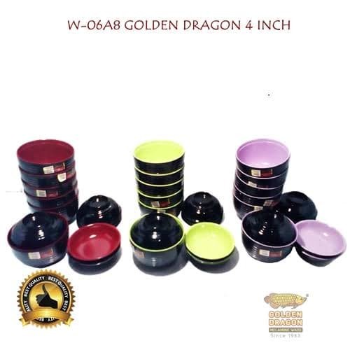 ~~~~~] Mangkok Tutup Melamin Golden Dragon