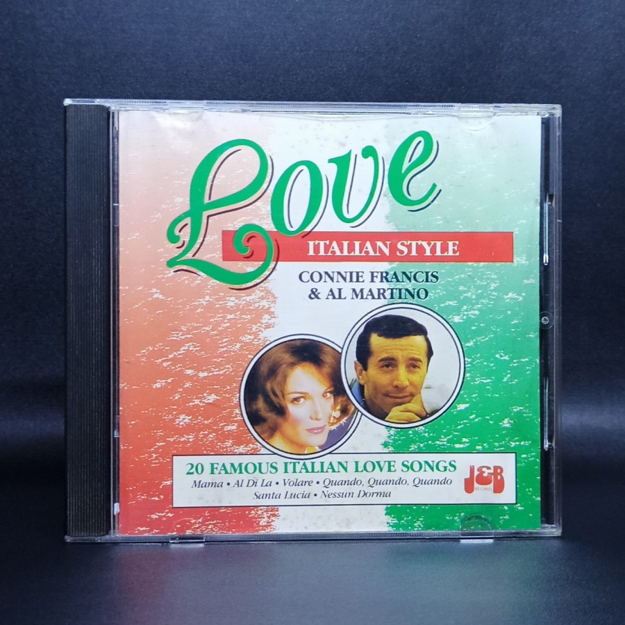 CD CONNIE FRANCIS & AL MARTINO - LOVE ITALIAN STYLE IMPORT ( CD ORIGINAL )