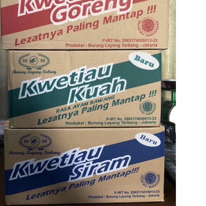 

♙ 1 Dus Kwetiau Cap Burung Layang Terbang isi 20pc ⅍