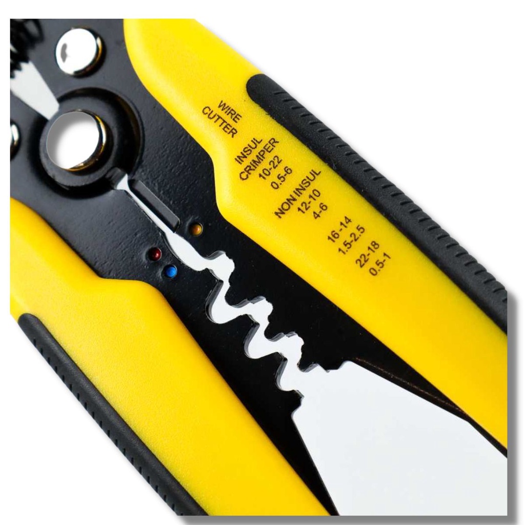 TANG POTONG KABEL MULTIFUNGSI AUTOMATIC WIRE SRTIPPER CRIMPER CUTTER PLIERS