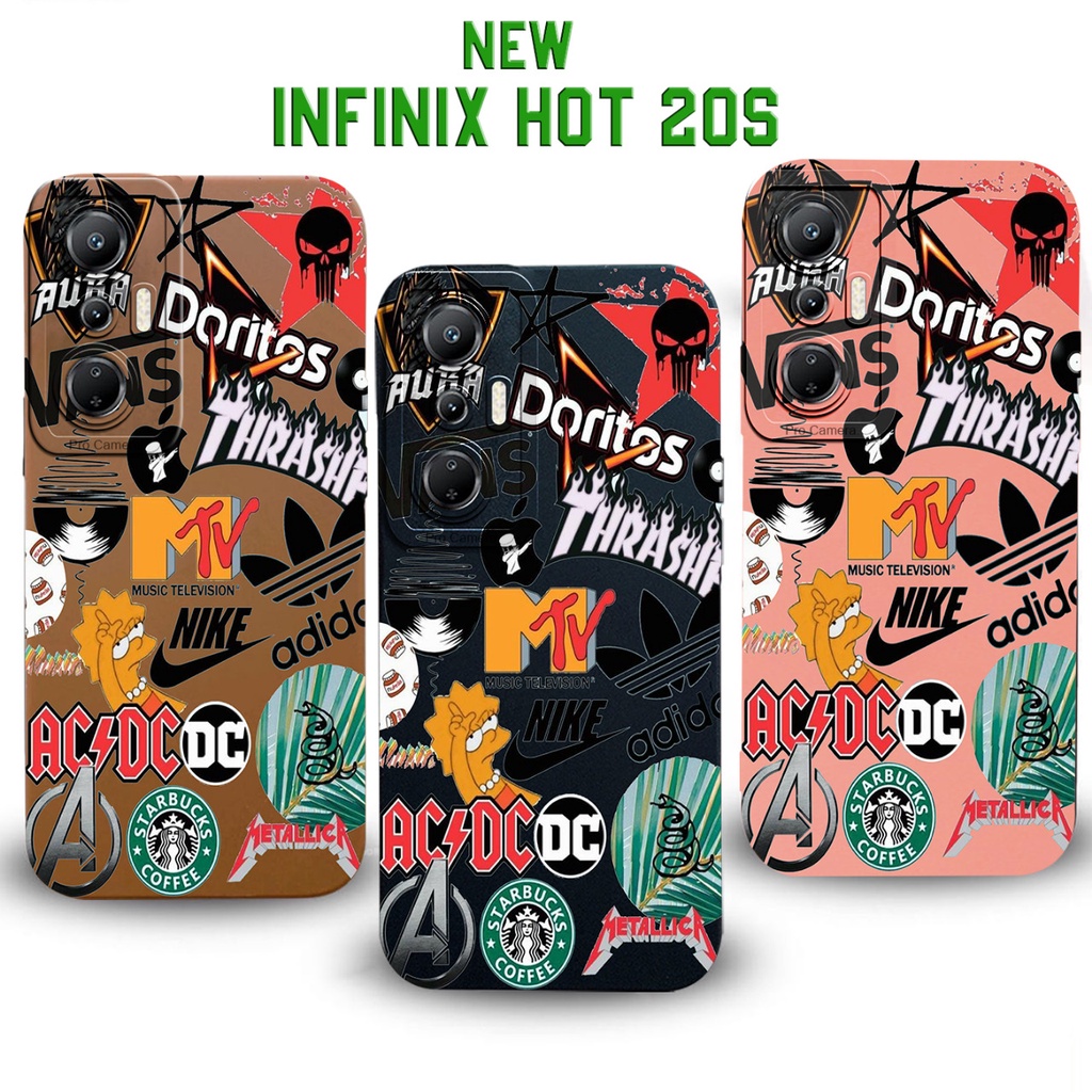 SOFTCASE INFINIX HOT 20S - PRO CAMERA INFINIX HOT 20S - CASE HP INFINIX HOT 20S - CASING HP INFINIX 