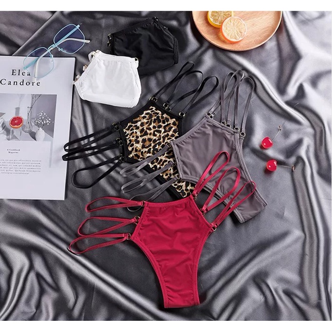 Violetfire Celana dalam Wanita Ukuran Jumbo G string Sexy Low Waist Big size 2C255