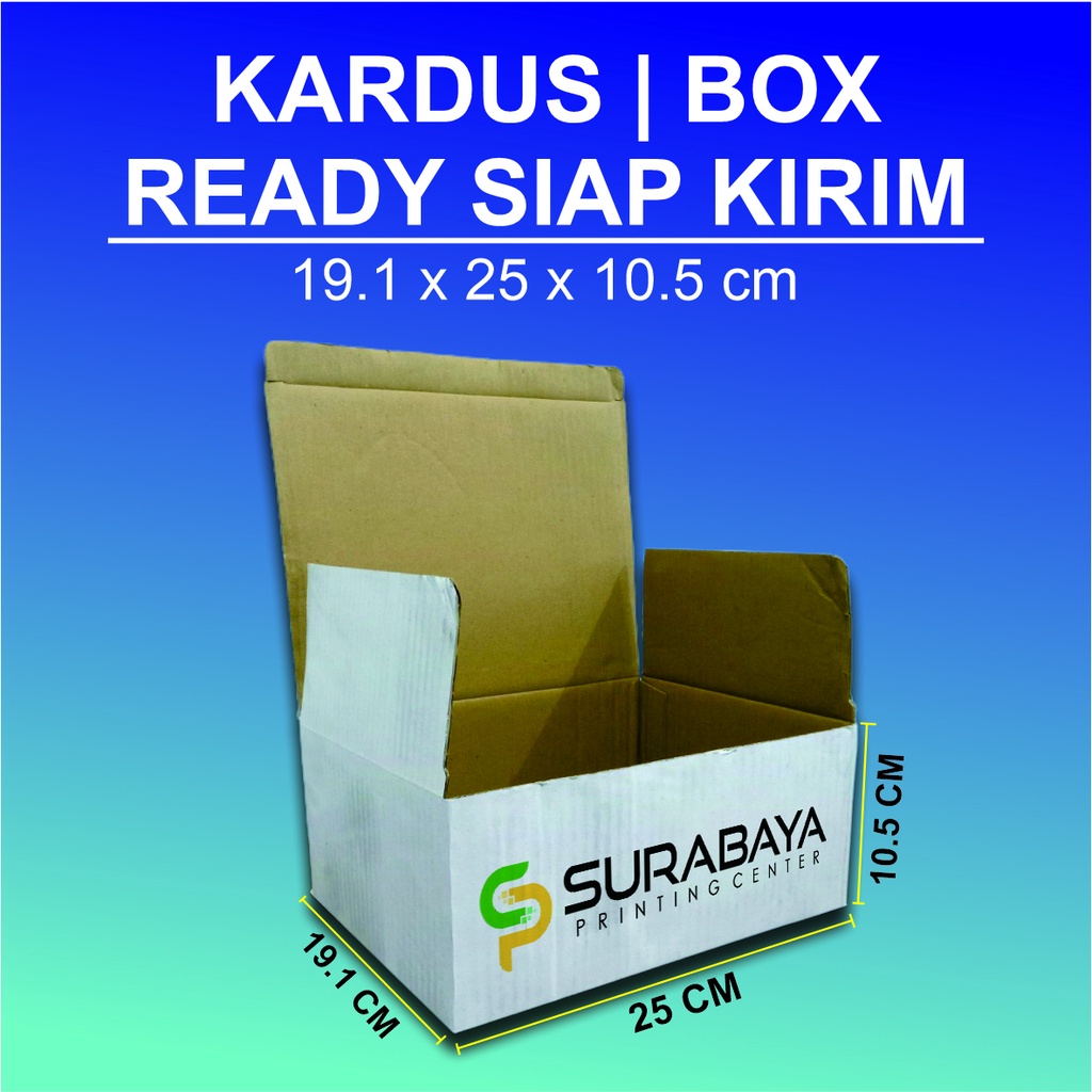 

KARDUS UKURAN 19 X 25 X 10.5 CM KARDUS POLOS TEBAL MURAH