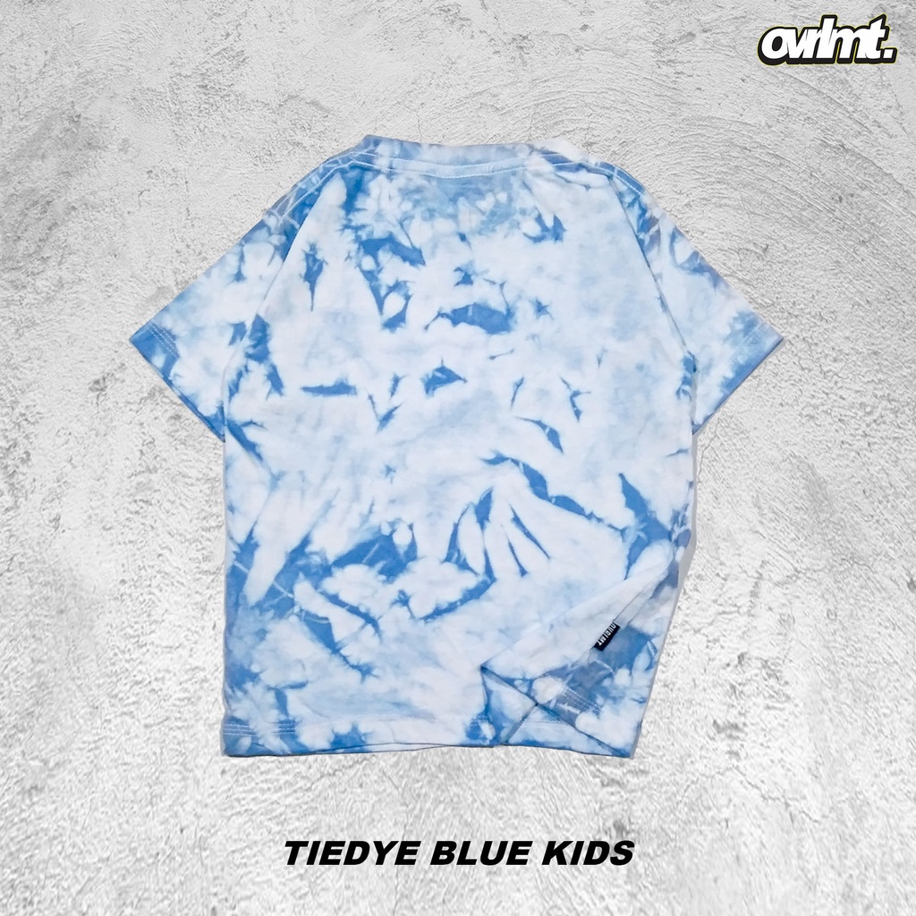 T-SHIRT | KAOS | ANAK | BALITA | TIEDYE | BLUE | DONUT KID OVERLIMIT