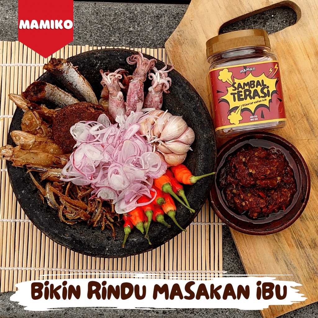 

Sambal Terasi Pedas Nampol MAMIKO Resep Teruji Bikin Rindu Masakan Ibu