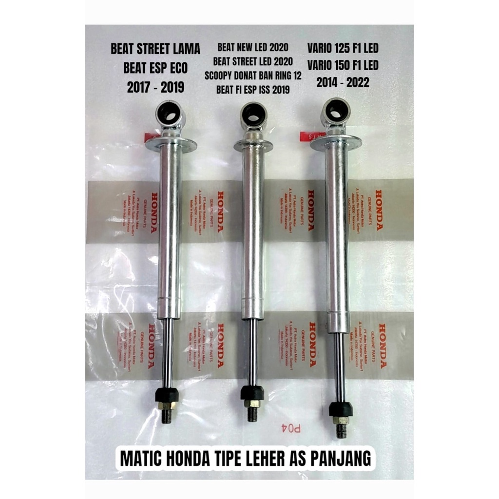 Stik Pen As Hidrolis Shock Shok Skok Belakang Matic Honda - BEAT STREET LAMA , BEAT ESP ECO , BEAT N