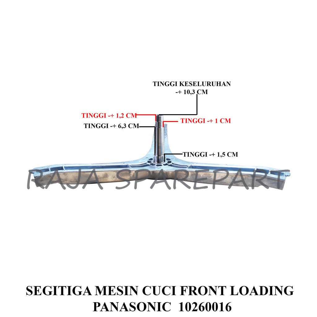 SEGITIGA MESIN CUCI FRONT LOADING PANASONIC  10260016