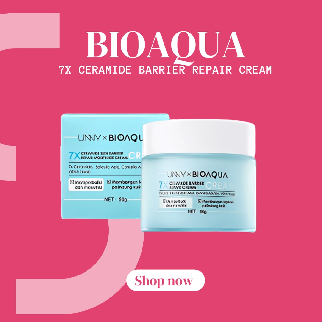 Bioaqua 7X Ceramide Barrier Repair Cream Moisturizer