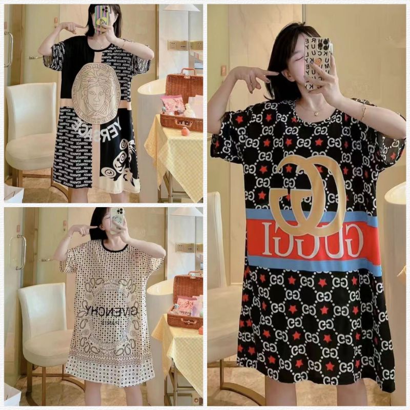 Daster Jumbo Wanita Ld 120 Dress Baju Tidur Jumbo Wanita Dewasa Remaja