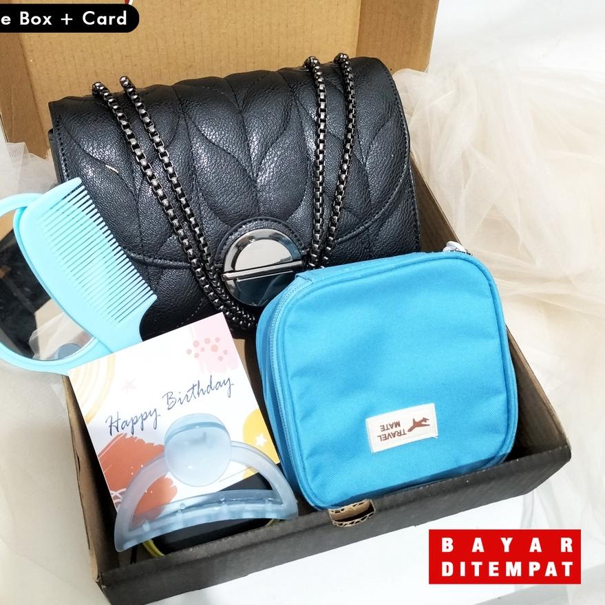 

Diskon✅-Set hadiah ulang tahun paket kado ulang tahun set hampers tas wanita navy kado anniversary hadiah pernikahan hadiah unik murah