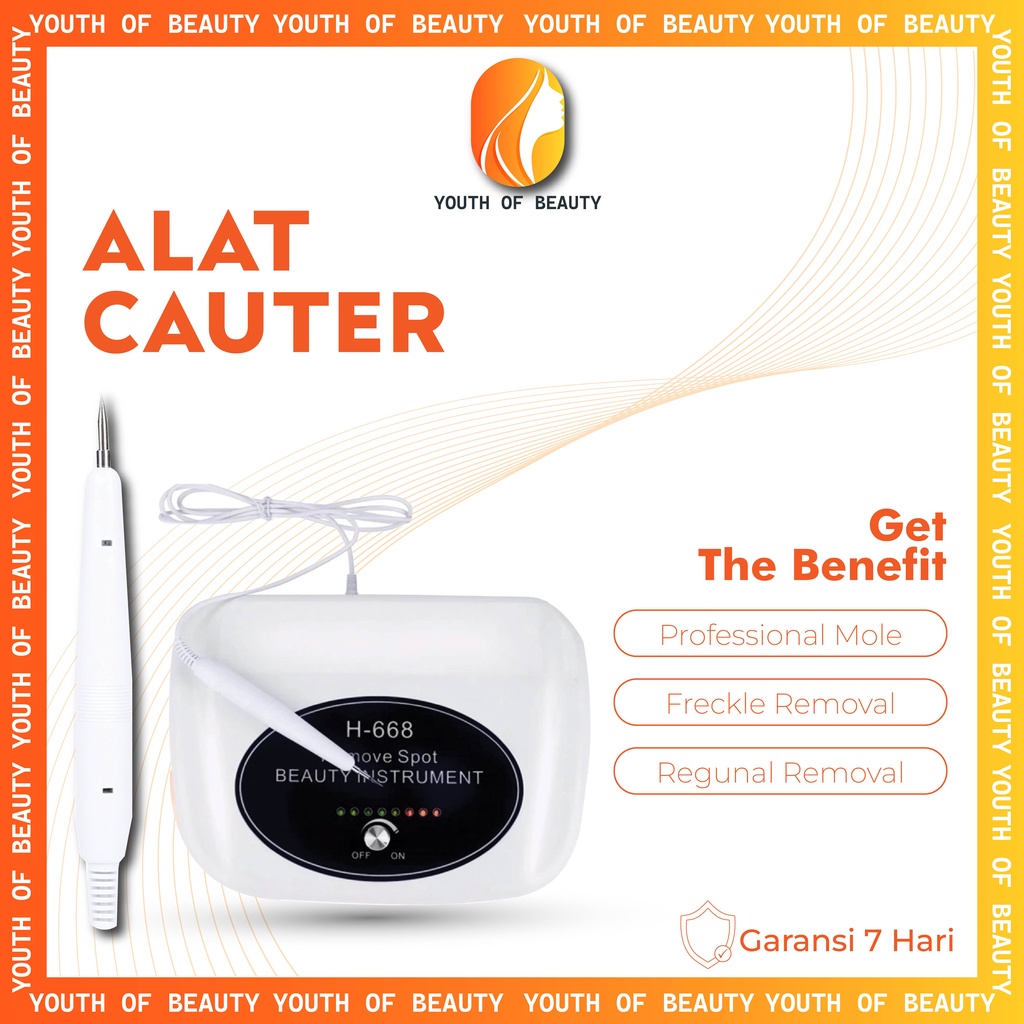 Soft Cauter Alat Kecantikan Penghilang Black Spot Tatto Kutil Flek Melasma