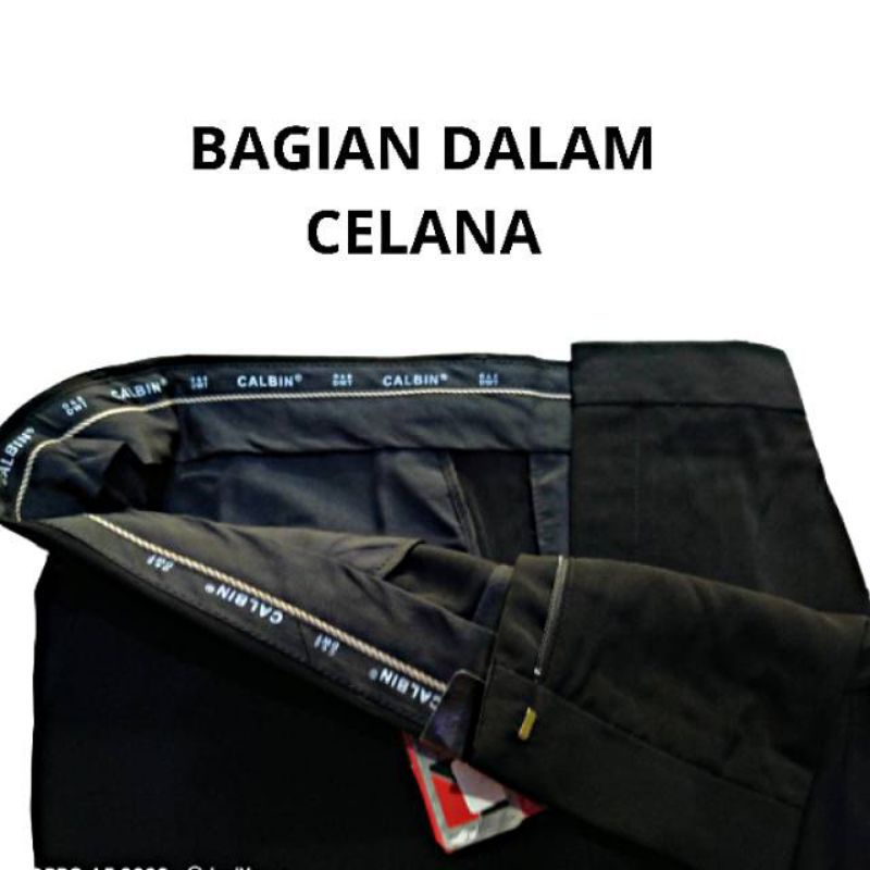 Celana Bahan Pria Jumbo Formal Kerja katun Halus Licin Premium