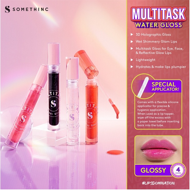 SOMETHINC Multitask Water Gloss ❤ jselectiv ❤ Lip Gloss SOMETHINC - ORI✔️BPOM✔️
