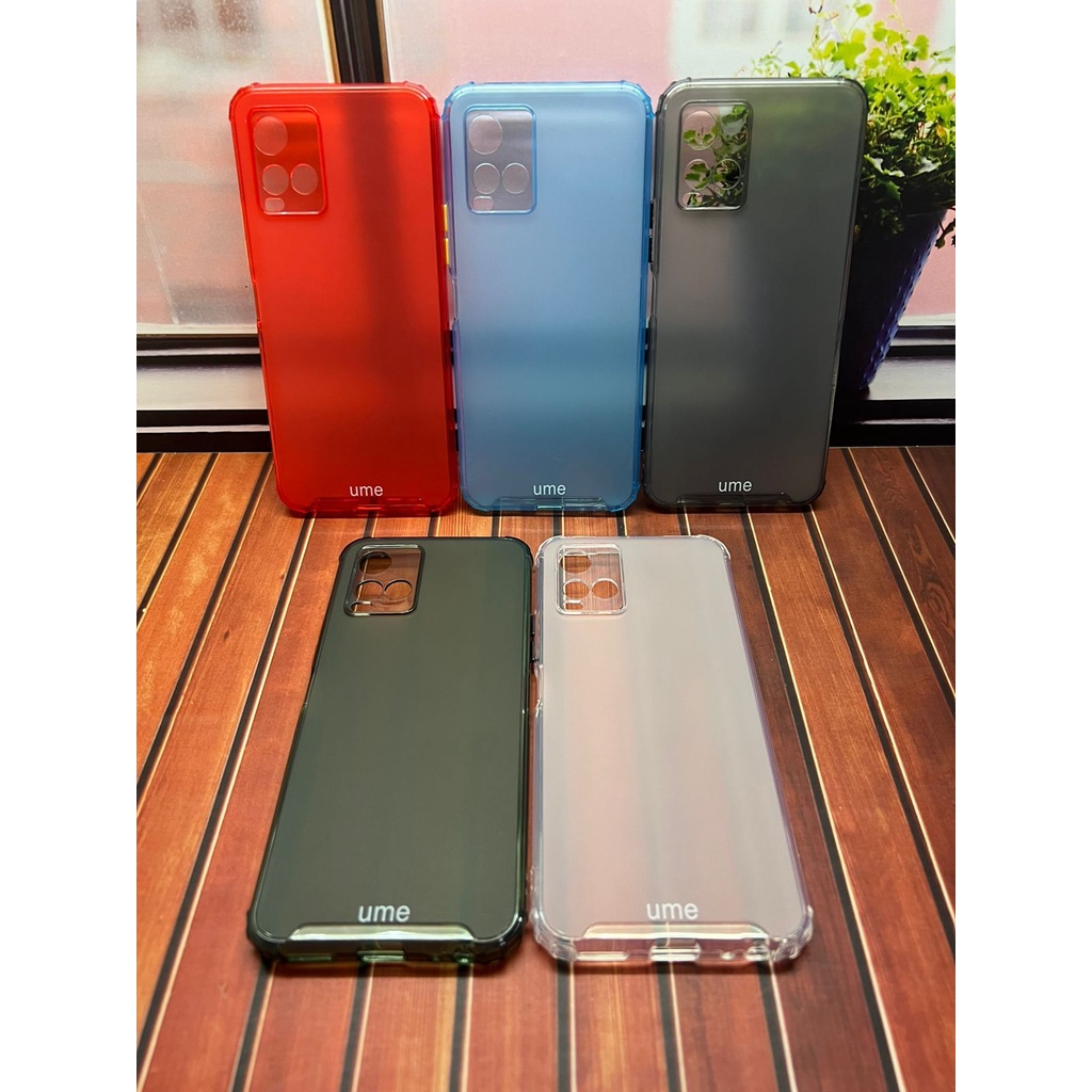 VIVO Y21S CASE SILIKON UME TPU MATTE RAINBOW UNIQUE