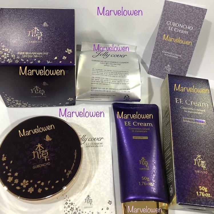UGB- GUBONCHO PAKET CC/EE CREAM DAN CC CUSHION ORIGINAL ASLI KOREA  MASKER UGB
