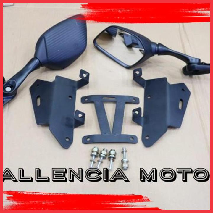 (VLN) SPION R25 GAGANG BESAR + BRAKET FOR YAMAHA LEXI - SPION NEMO&MHR LEXI