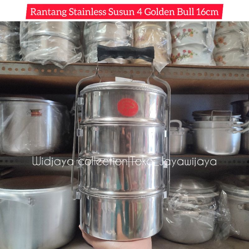 Rantang Stainless Susun Maspion / Rantang Maspion via Gojek