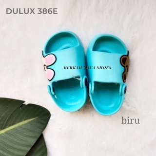 DULUX-386E Sandal Baby Selop Anak Perempuan Motif Kelinci Beruang 19-24