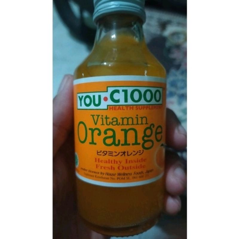 

You C 1000 Orange 140ml Botol Kaca