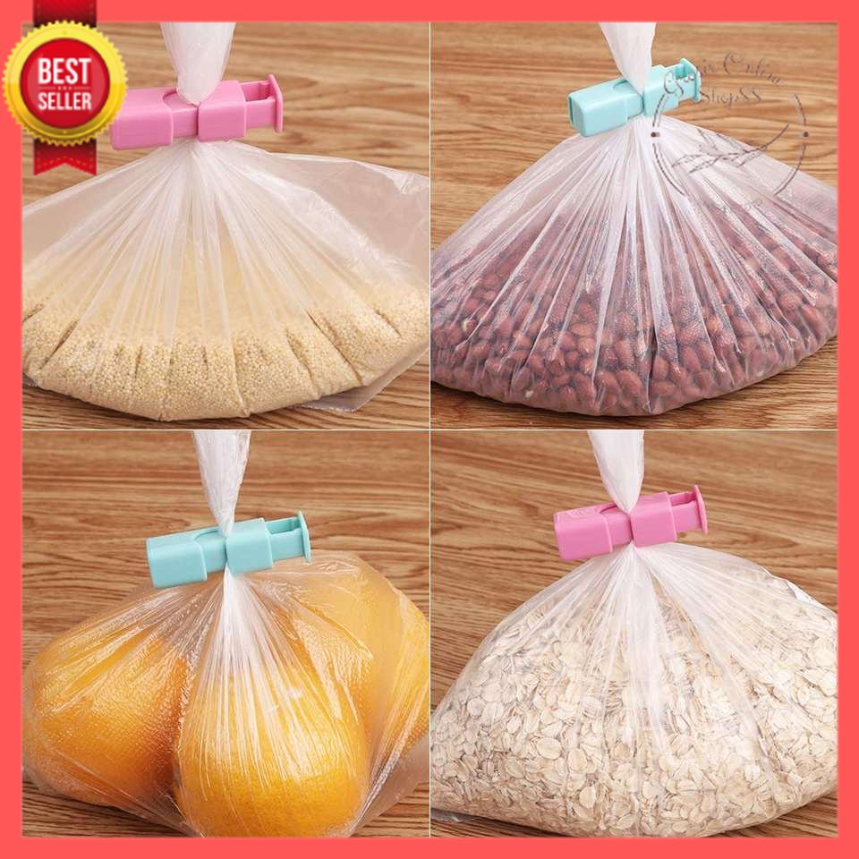 GOS -A404- Segel Penjepit Plastik Makanan Press Tekan - Jepitan Plastik Makanan Model Press