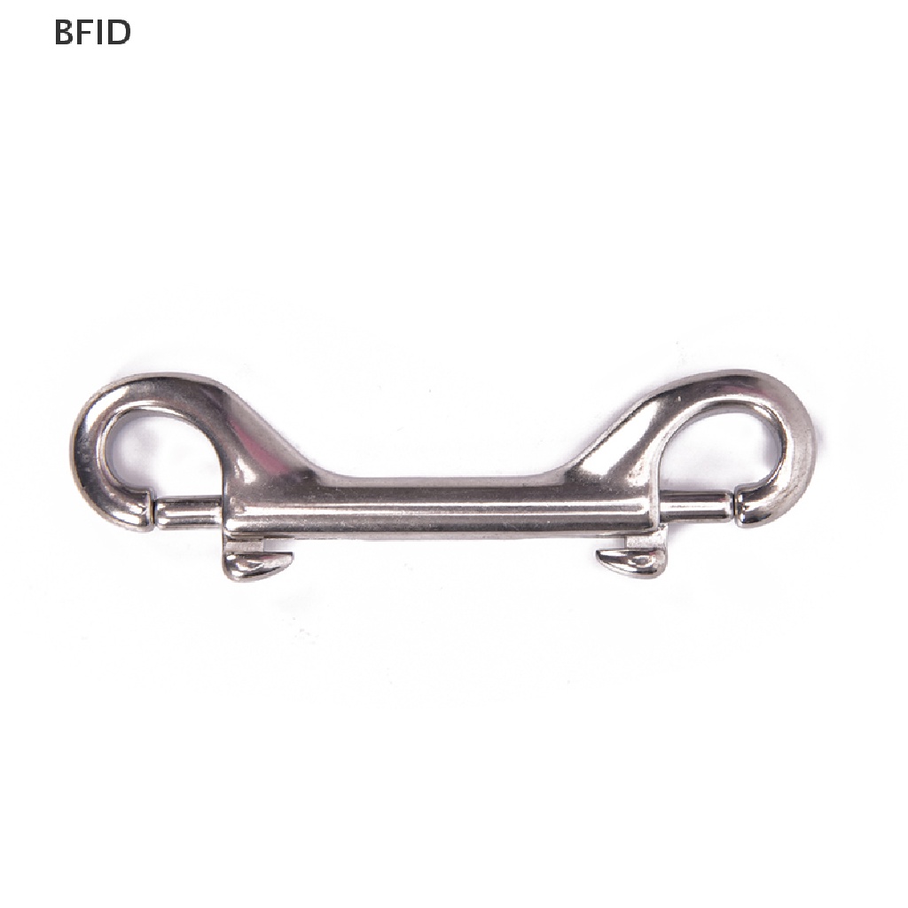 [BFID] 316jam Tangan scuba diving stainless steel double ended hook snap bolt kit quick draw [ID]