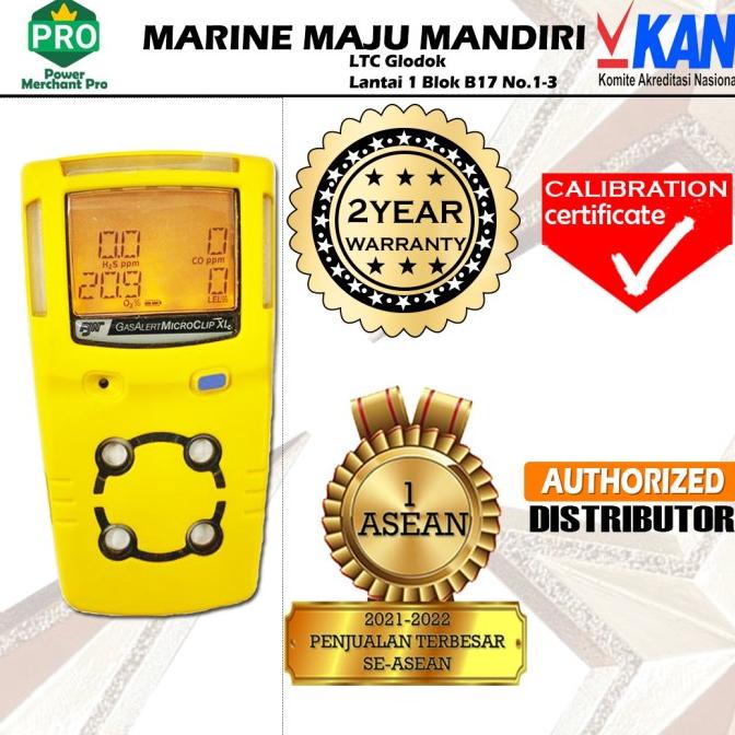 GARANSI 2 TAHUN Multi Gas Detector Honeywell BW MicroClip XL Ori