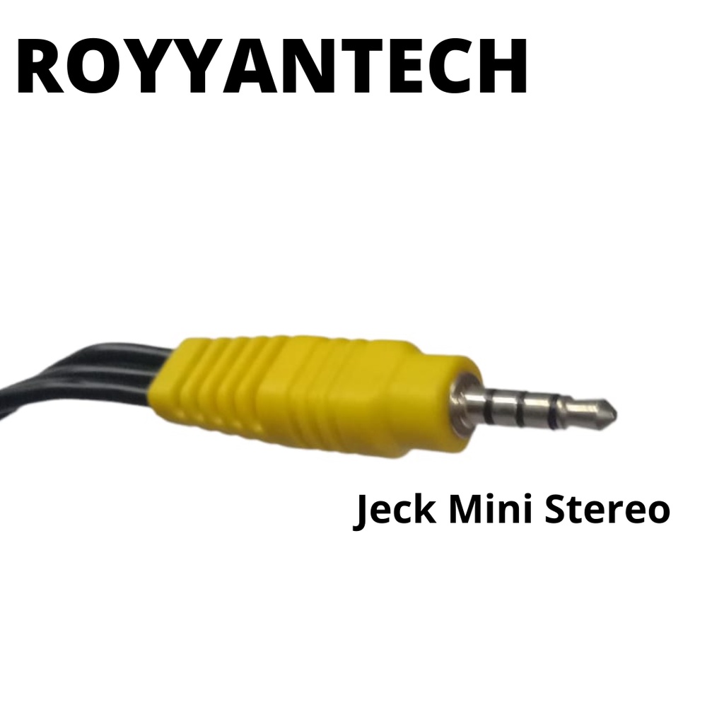 KABEL MINI STEREO TO 3 RCA FEMALE