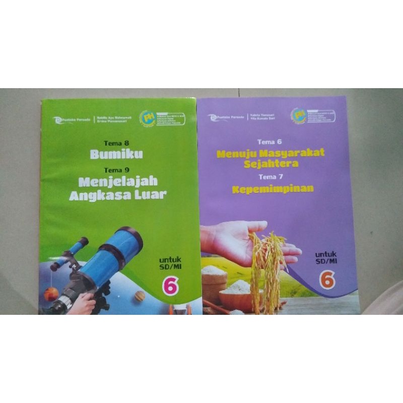 

LKS PUSTAKA PERSADA KLS 6 TEMA 6,7 & 8,9