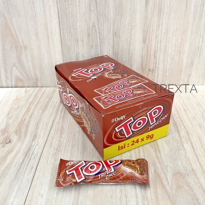 

Top Triple Choc Chocolate 9 Gram - 1 Box