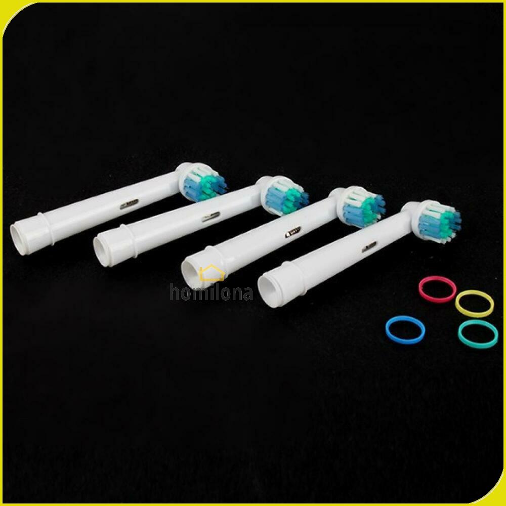 LEZHISNUG Electric Toothbrush Replacement 4 PCS for Oral-B - SB-17A