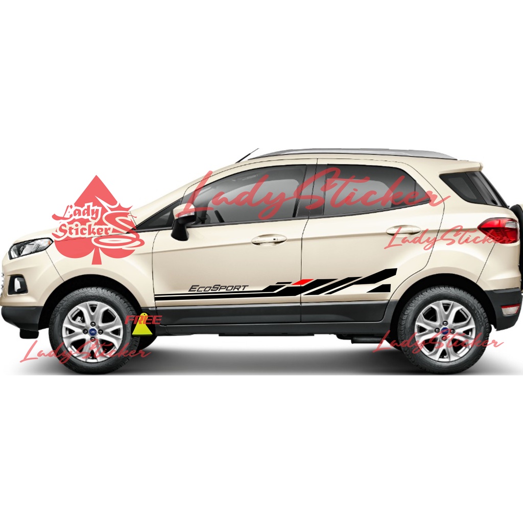 sticker list mobil ecosport cutting sticker mobil ford ecosport terbaru