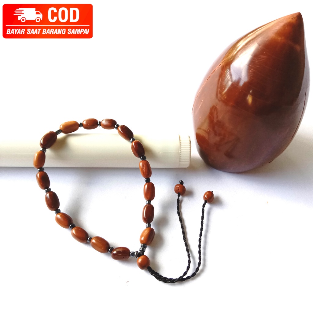 gelang kayu asli  kaukah kaokah kokkah OVAL MANIK original BISA COD