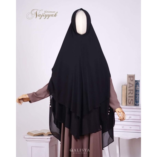 [READY] JILBAB JUMBO NAJIYYAH BY QALISYA