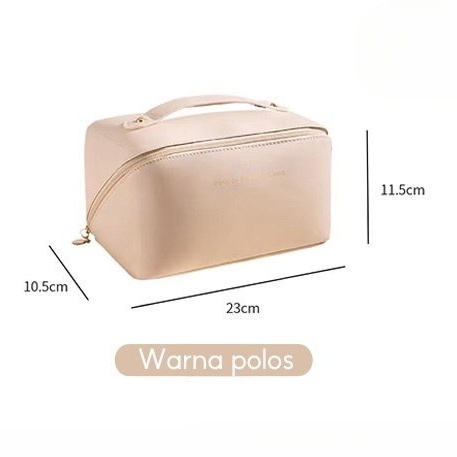 Pouch Kosmetik POLOS Tas Kosmetik Pouch Make Up Waterproof 91032 // 91040