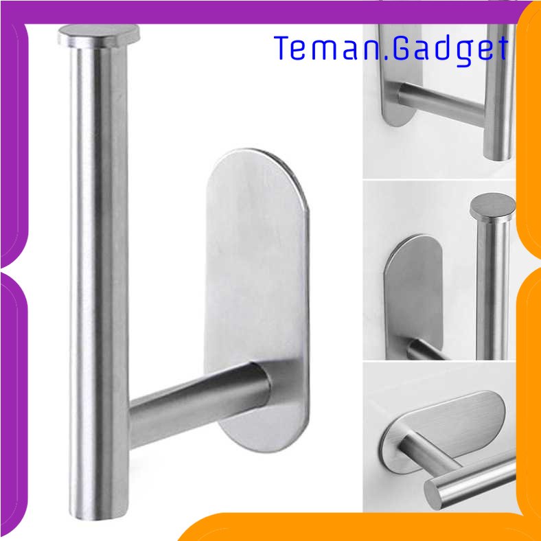 TG - DPR HOUSEEN Gantungan Tempat Tisu Toilet Paper Holder Stainless Steel - H225