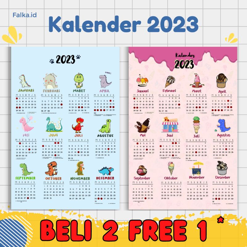 

KALENDER AESTHETIC 2023 KALENDER DINDING LUCU MURAH