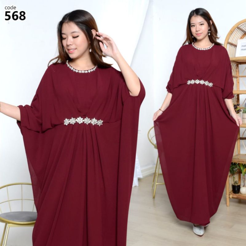 PGMTA KAFTAN MURAH TANAH ABANG SERI WARNA MIN 6 PCS