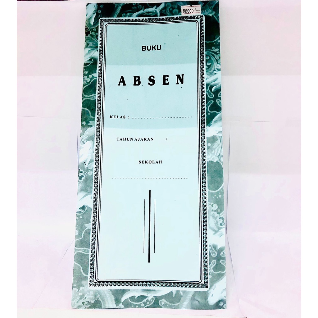 

Buku Absen Sekolah