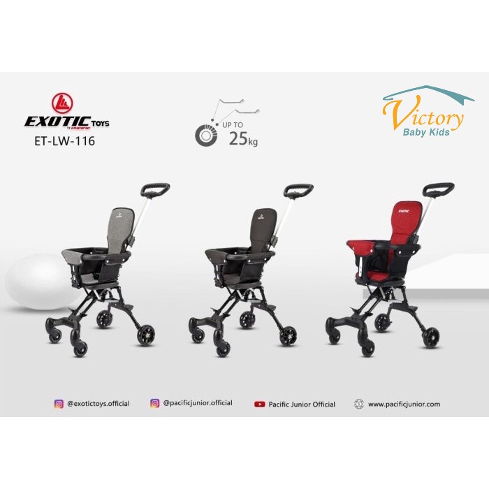 Exotic LW-116 Magic Stroller - Kereta Dorong Bayi