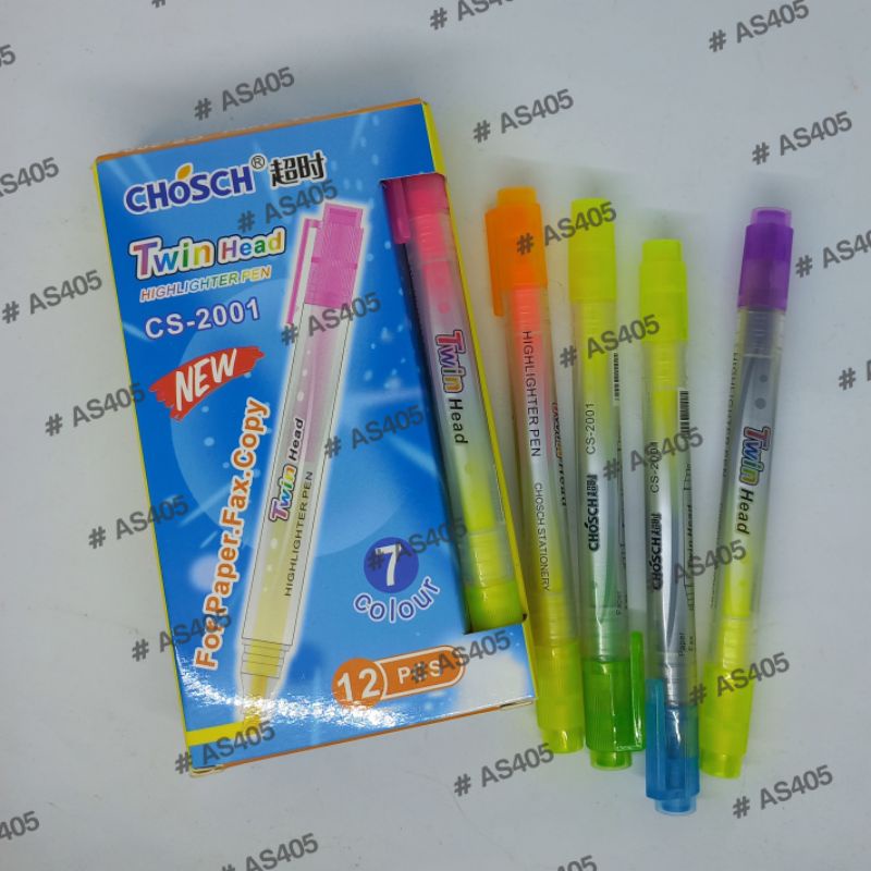 

Stabilo Highlighter CHOSCH 2 warna (12 pcs)