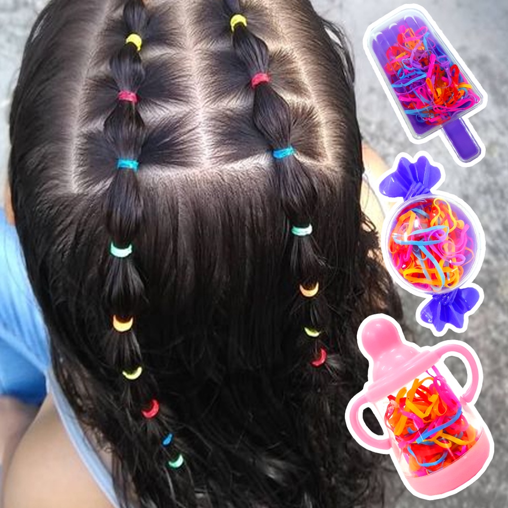 SAKURA Karet Rambut Jepang/ Karet Jepang Kemasan BENTUK